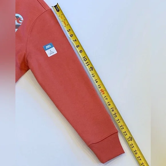 Carhartt women’s Relaxed Fit Midweight Quarter Zip Mock Neck Sweatshirt NWT LRG - Picture 9 of 9